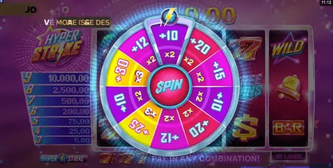 Spin and win money in Canadian slot Hyper Strike